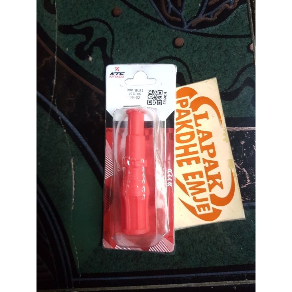 DOP BUSI KTC RACING KOP BUSI KARET DOF BUSI TUTUP CANGKLONG KEPALA BUSI VIXION OLD NEW ORIGINAL KTC
