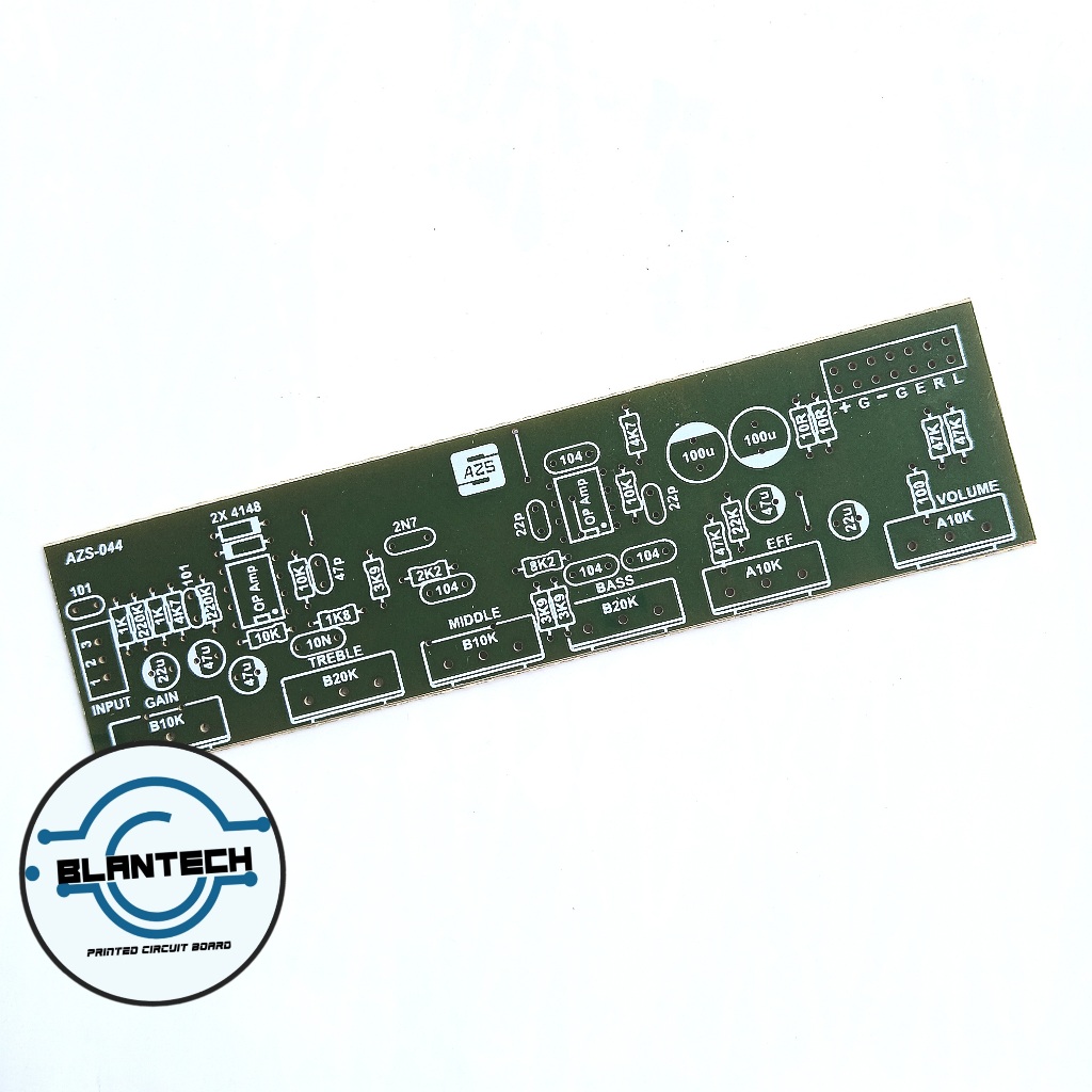 Papan PCB Mini Mixer Clone MACKIE Pro FX Pertinak Joss
