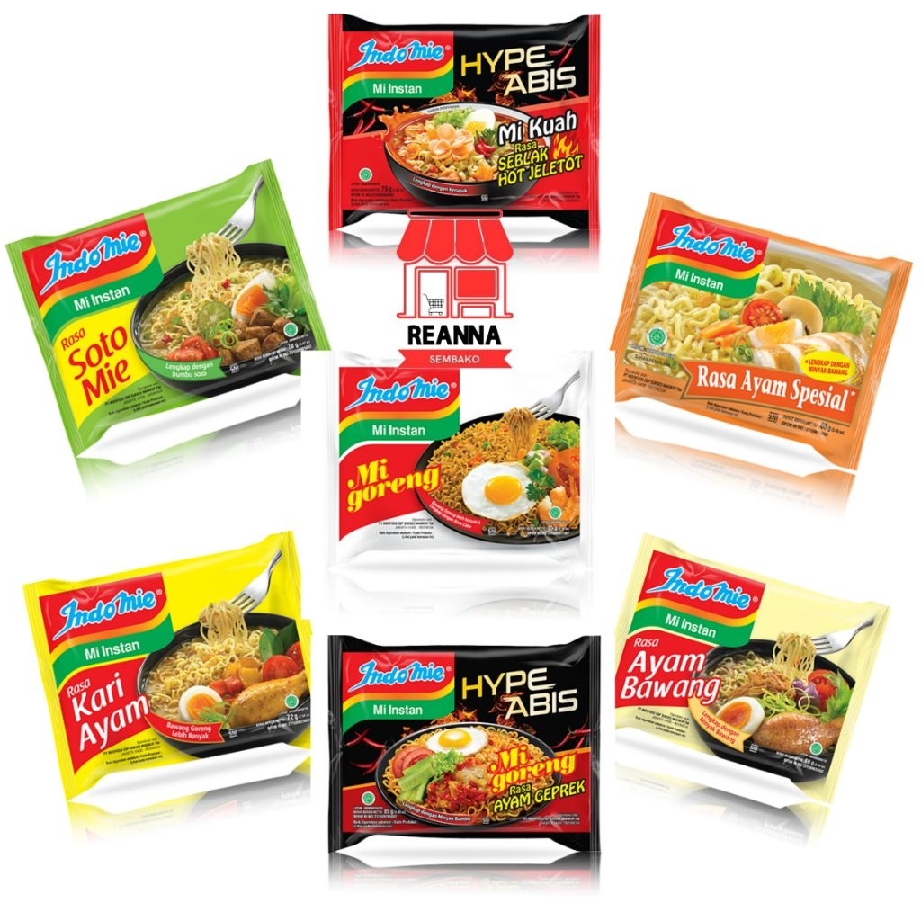 

Indomie Goreng Kuah 1 Pcs