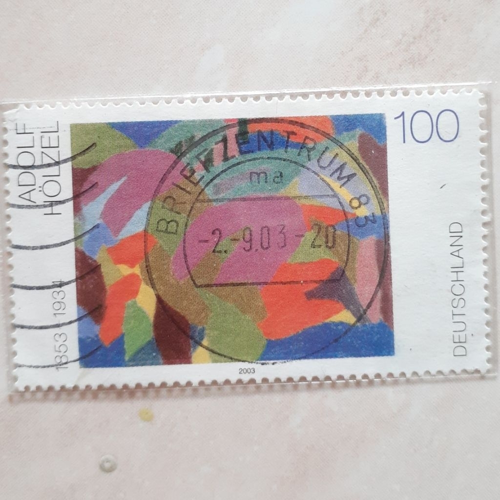 

Perangko Jerman 'Komposition' by Adolf Hoelzel Tahun 2003
