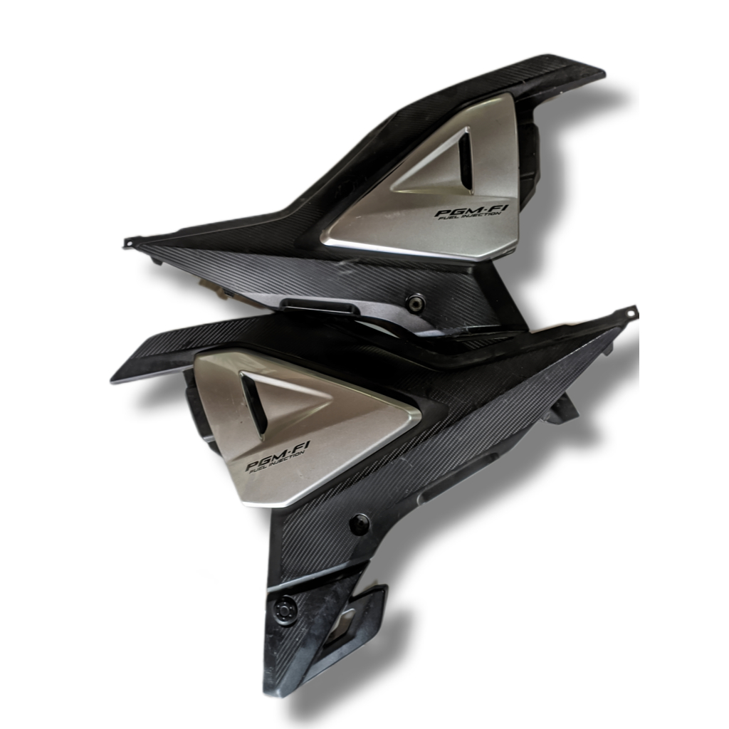 cover box aki accu megapro mono injeksi FI original copotan motor