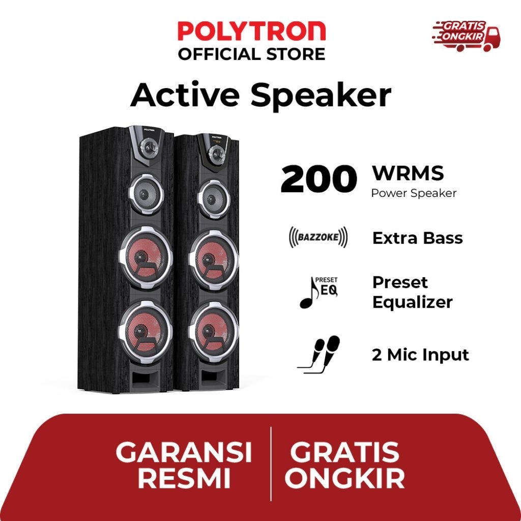 Speaker Aktif Polytron Pas-8FF22