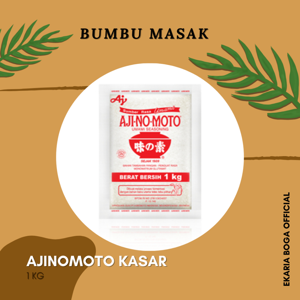 

BUMBU TABUR | | BUMBU KEMASAN | BUMBU AJINIMOTO |AJINOMOTO KASAR 1 KG