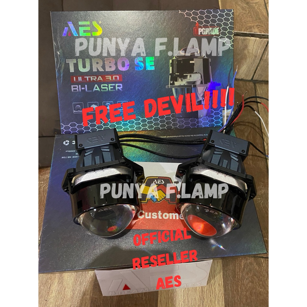 Biled Bi Laser Turbo SE Ultra Cooler upgrade 3 Inch 75watt