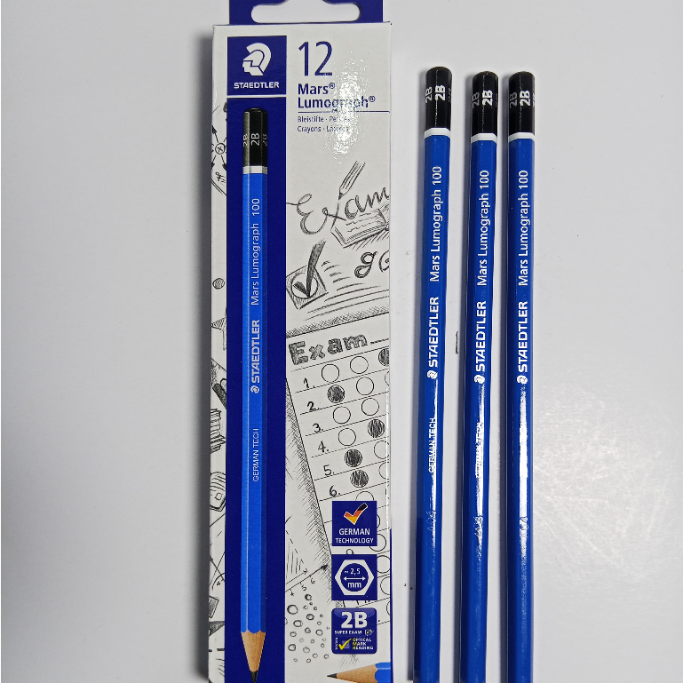 

PENSIL STAEDTLER 2B Pensil Staedler Pensil Ujian Staedtler