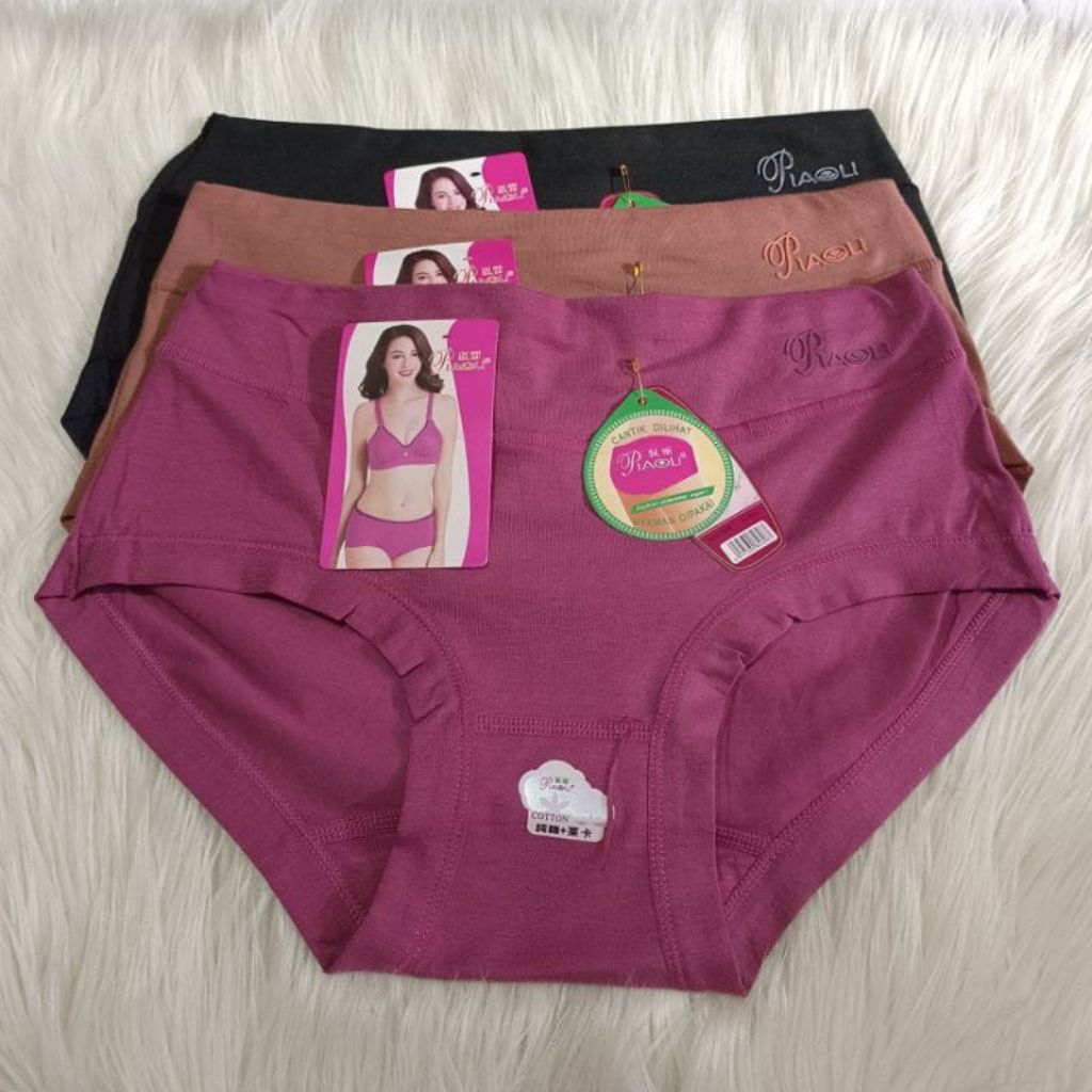 CD WANITA PIAOLI 1608 BAHAN KATUN HALUS LEMBUT/CD WANITA PIAOLI ORIGINAL