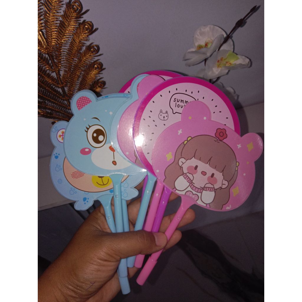 

PENSIL KIPAS KARAKTER LUCU/ PENSIL MULTIFUNGSI UNTUK ANAK