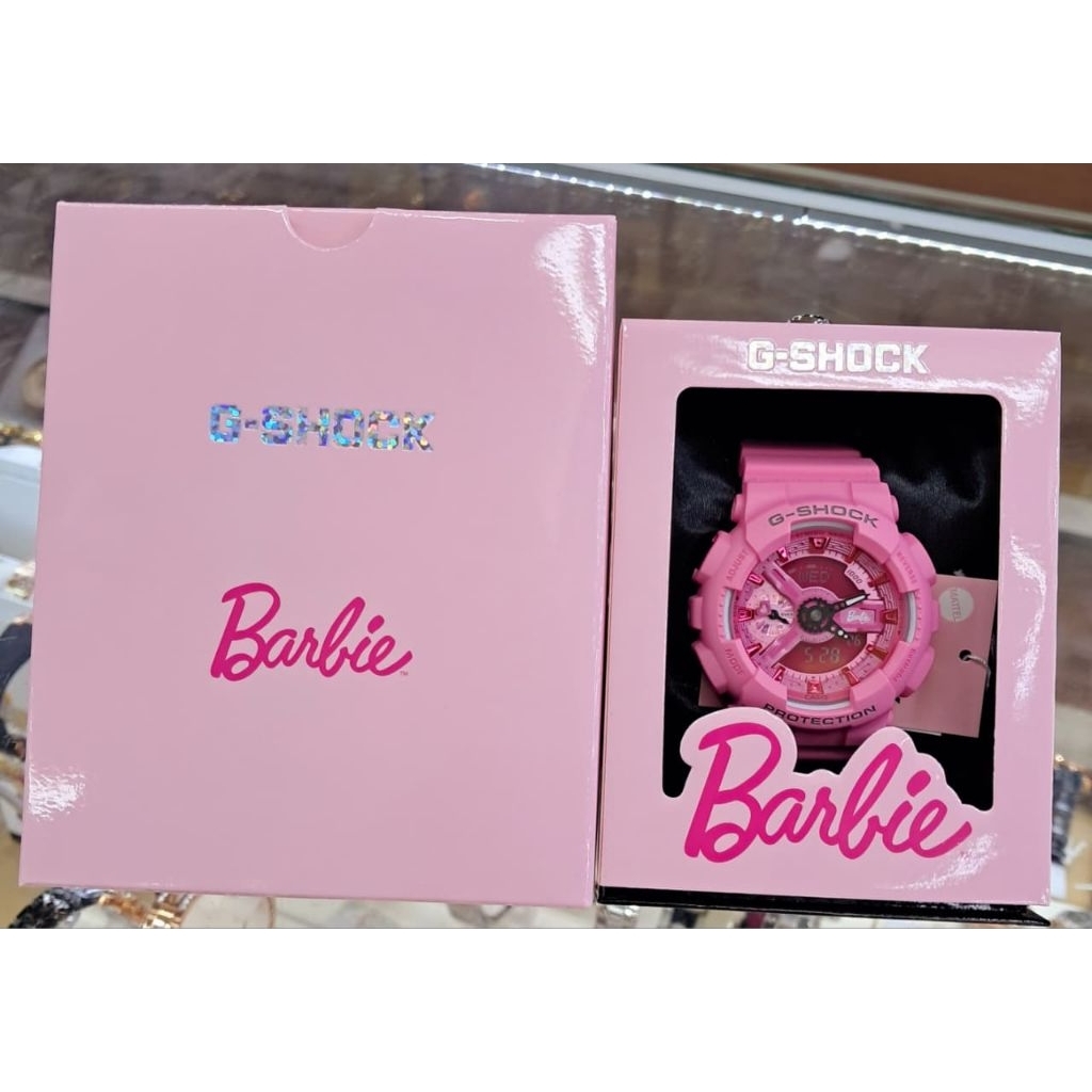 Jam Tangan Wanita Casio G-Shock Barbie Original