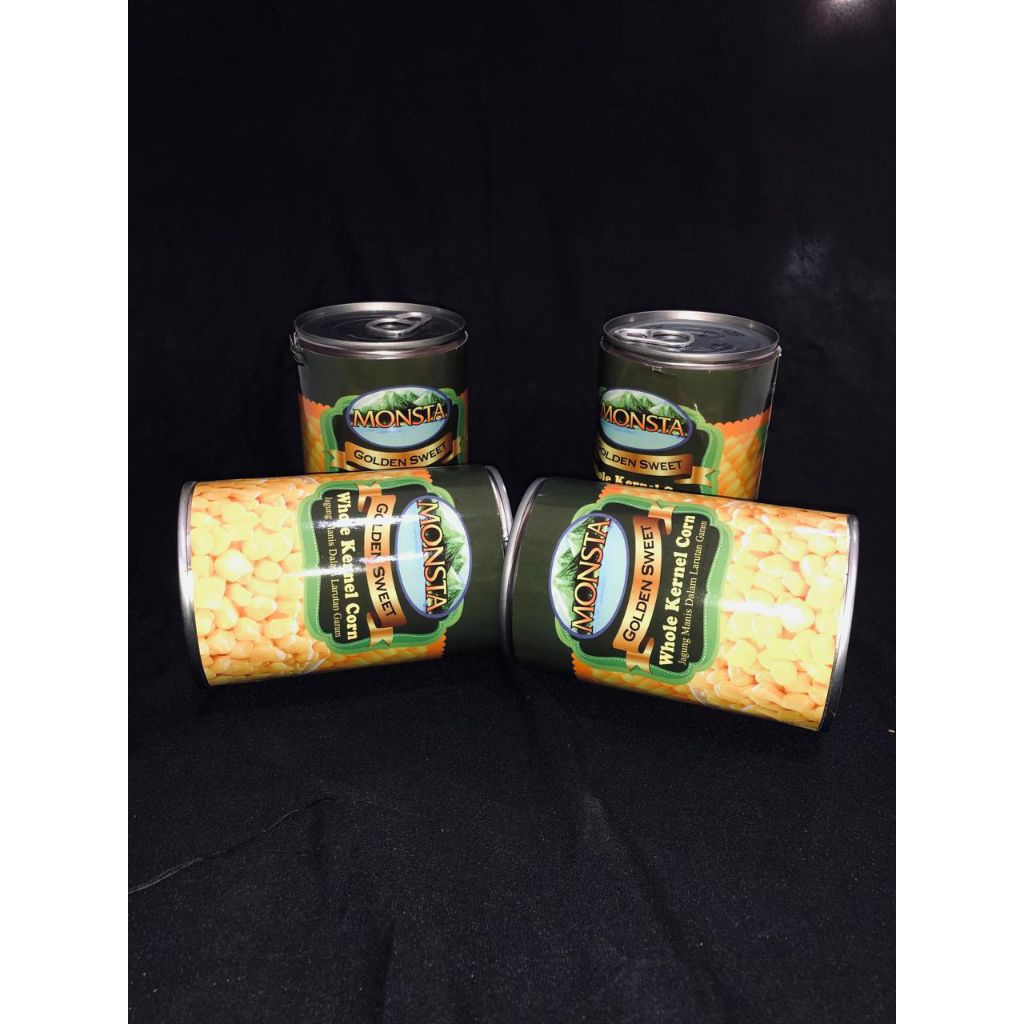 

Jagung Monsta Whole Kernel Corn 400gram / Jagung Manis / Biji Jagung Kaleng