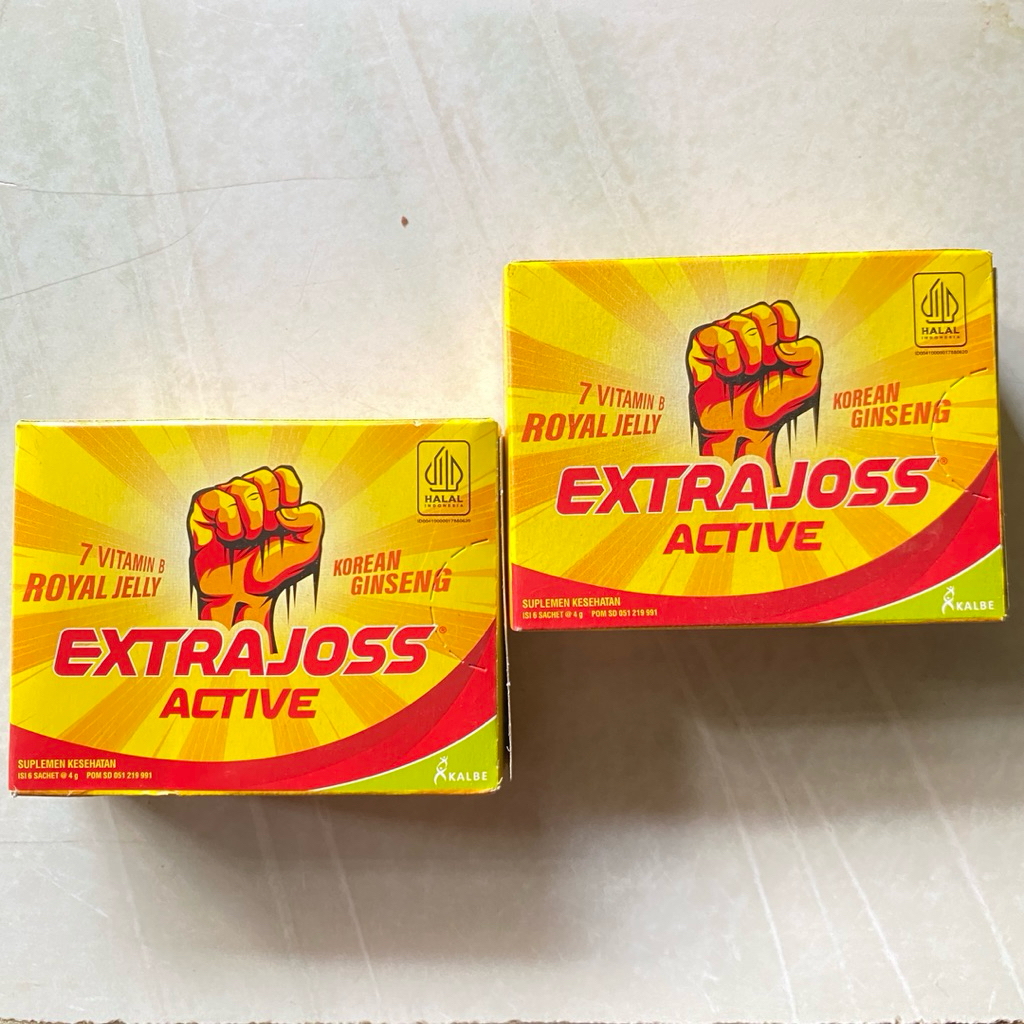 

(DIX JOGJA) EXTRA JOSS ACTIVE (BOX / 6 SACHET / 4gr) MINUMAN KESEHATAN