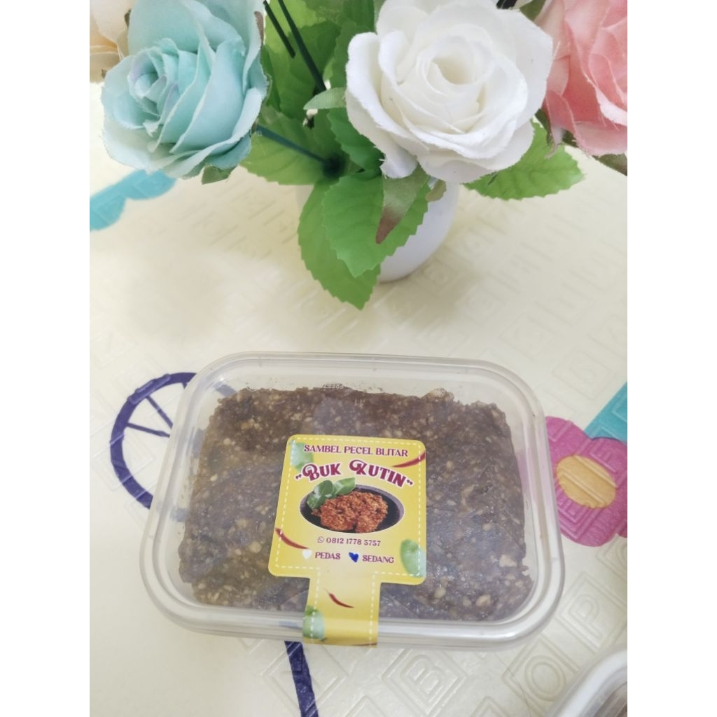

Sambel Pecel Blitar Buk Kutin Kemasan 250g