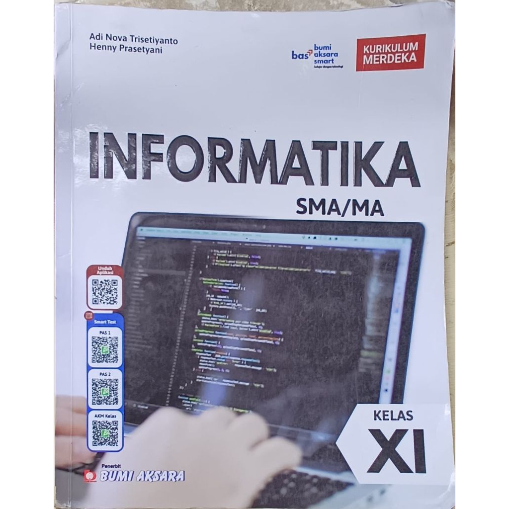 Buku informatika kelas 11 sma kumer [ buku bekas ]