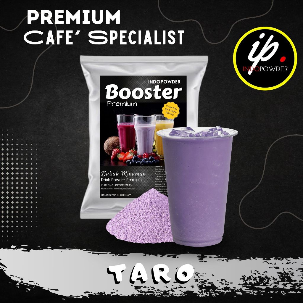 

IP Jakarta - Bubuk Minuman PREMIUM Rasa TARO 1Kg Untuk Cafe, Waralaba & Usaha Minuman Kekinian
