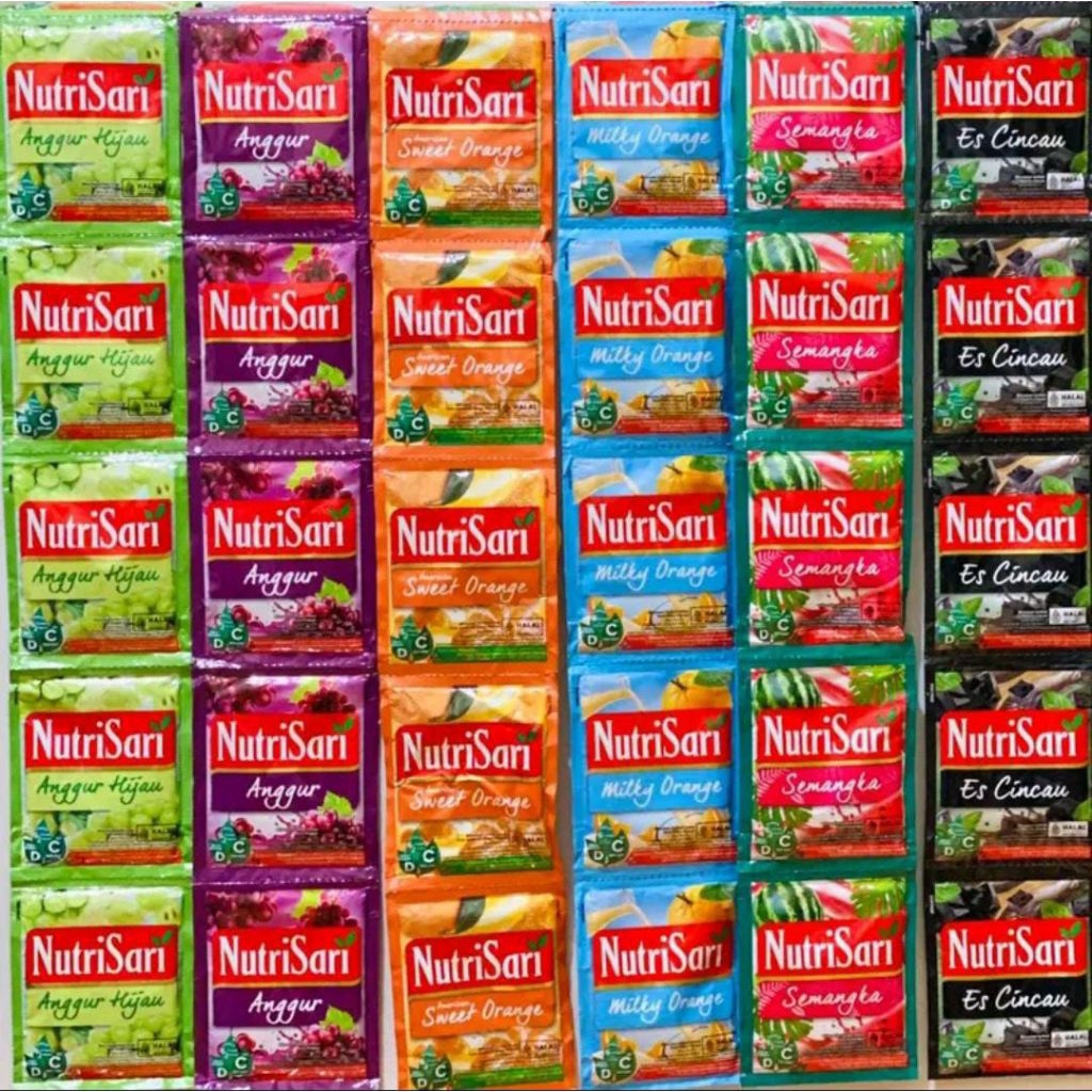 

NutrSari Minuman Serbuk All Varian Rasa isi 10 Sachet