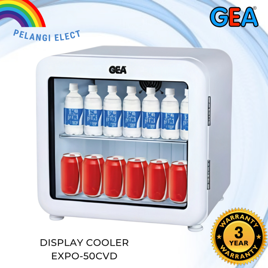 GEA EXPO50FD SHOWCASE KULKAS KACA EXPO 50FD / EXPO 50CVD KULKAS MINI