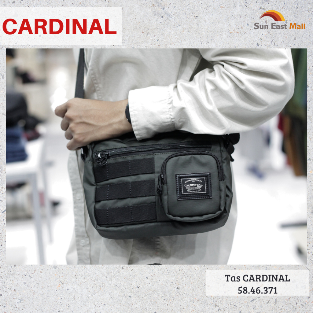 TAS SELEMPANG COWOK CARDINAL // 58.46.371