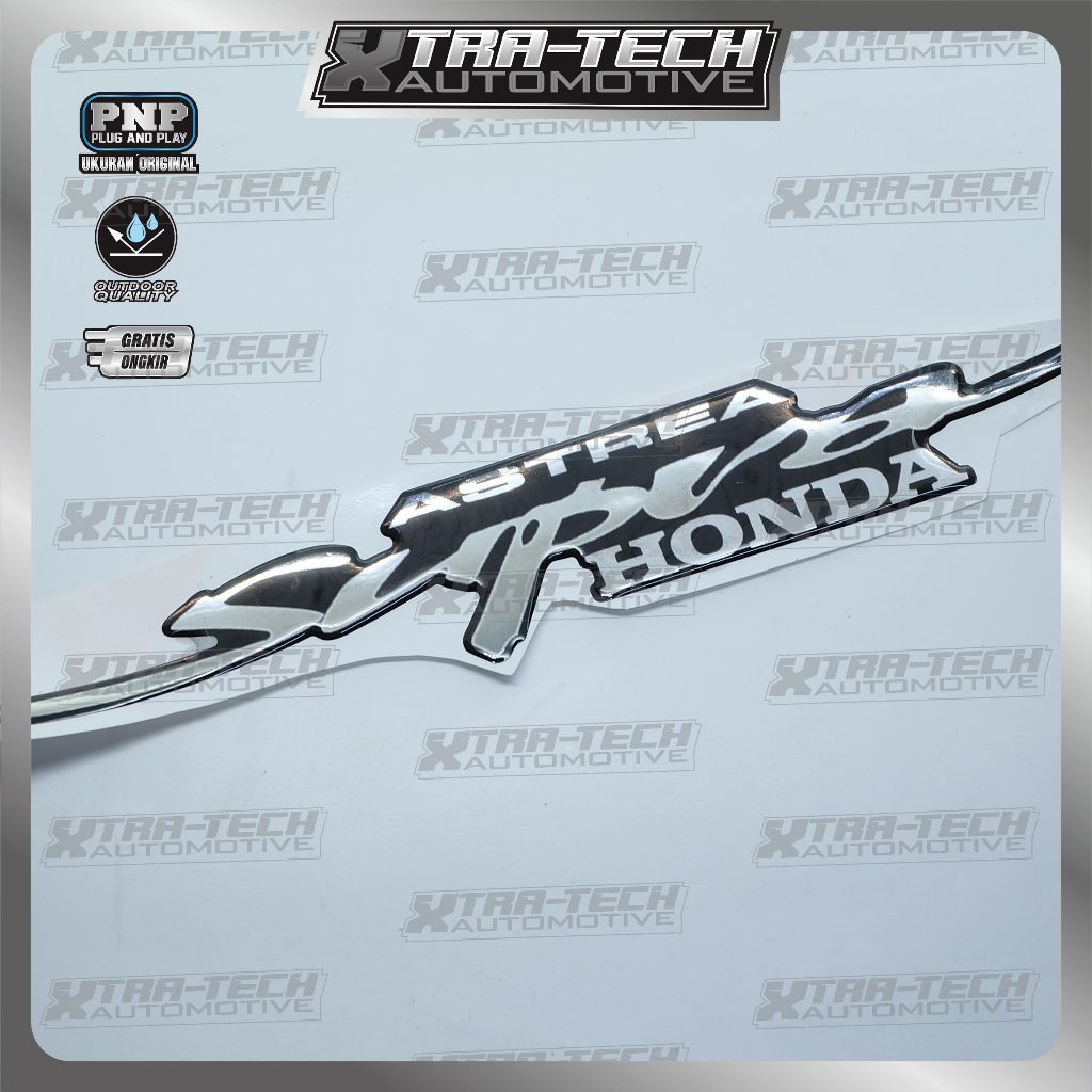 emblem honda astrea supra / emblem timbul honda supra / emblem supra titanium / emblem honda supra