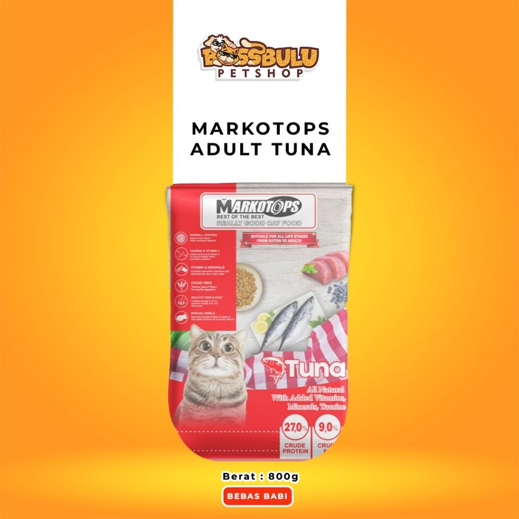 Markotop Adult 800gr Dry Food Cat