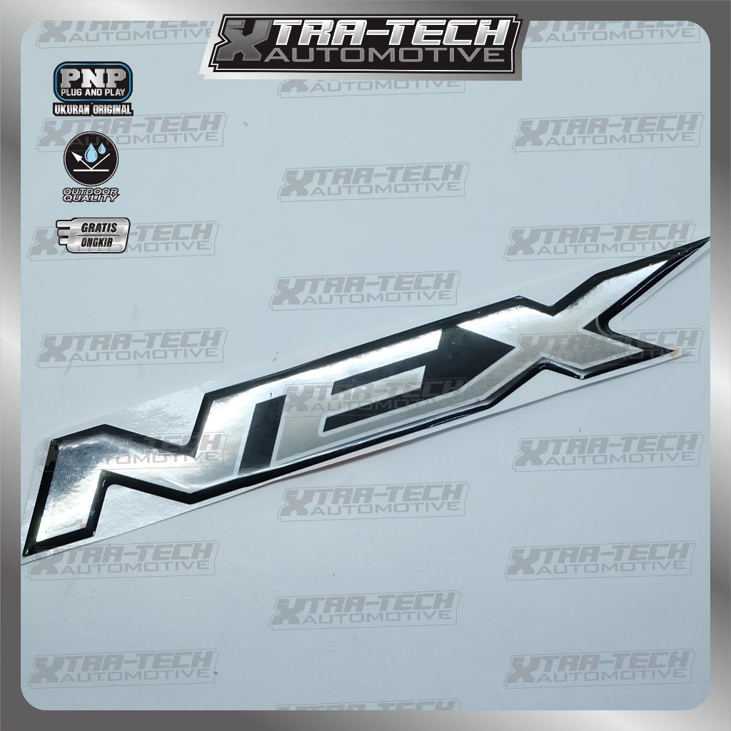 emblem timbul suzuki nex / stiker timbul nex / emblem suzuki nex / emblem timbul nex / emblem titani
