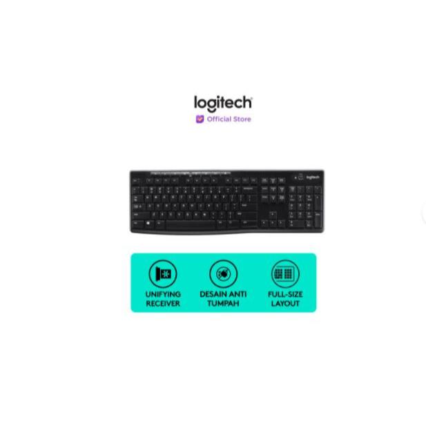 Logitech K270 Keyboard Wireless Keyboard Original Logitech