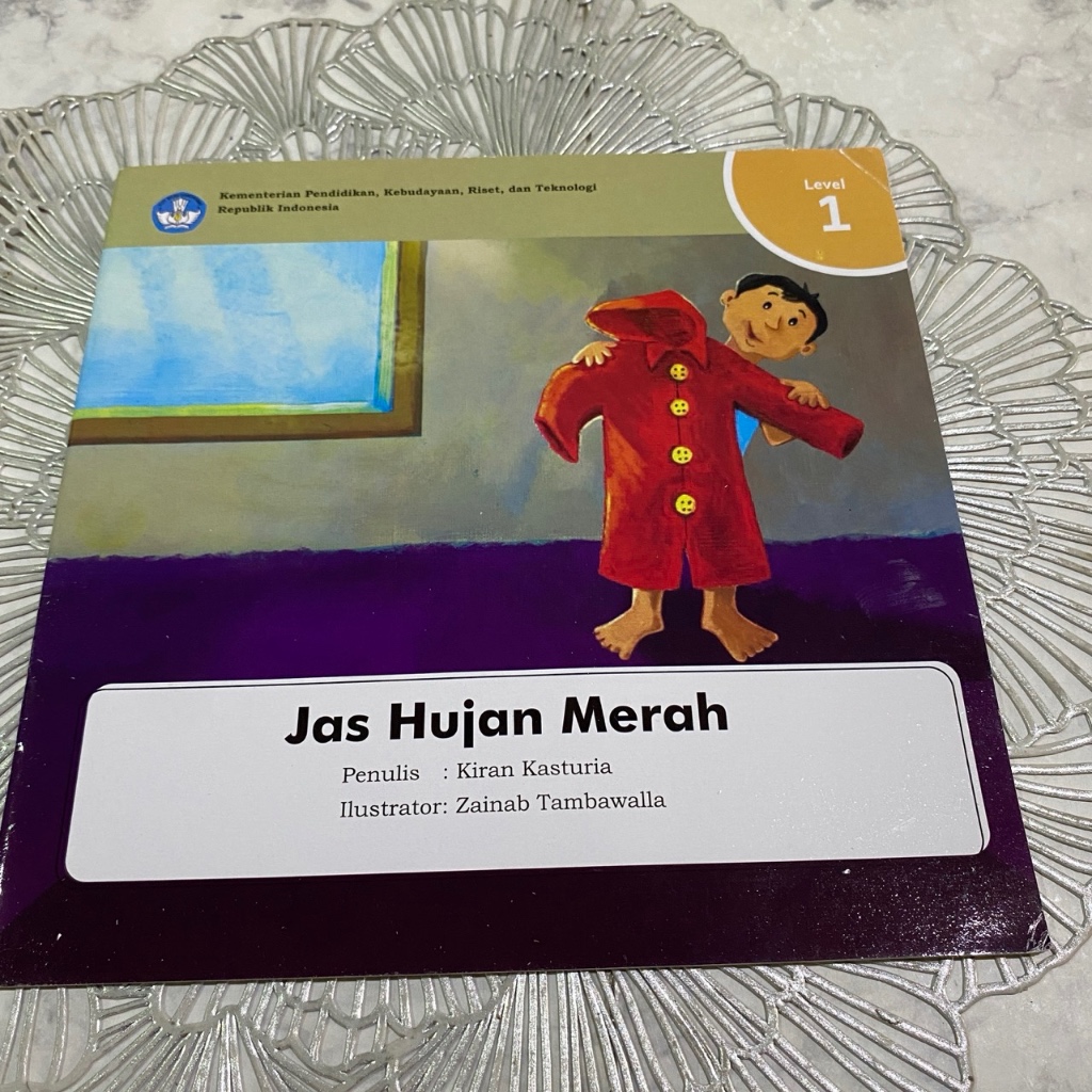 Jas hujan merah Buku Cerita anak bahasa indonesia dongeng sebelum tidur bedtime story buku cerita an