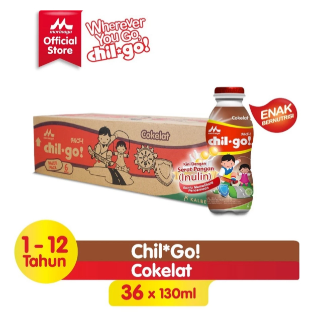 

Chilgo Kartonan isi 36pcs / Chilgo Liquid Vanila Strawberry Coklat