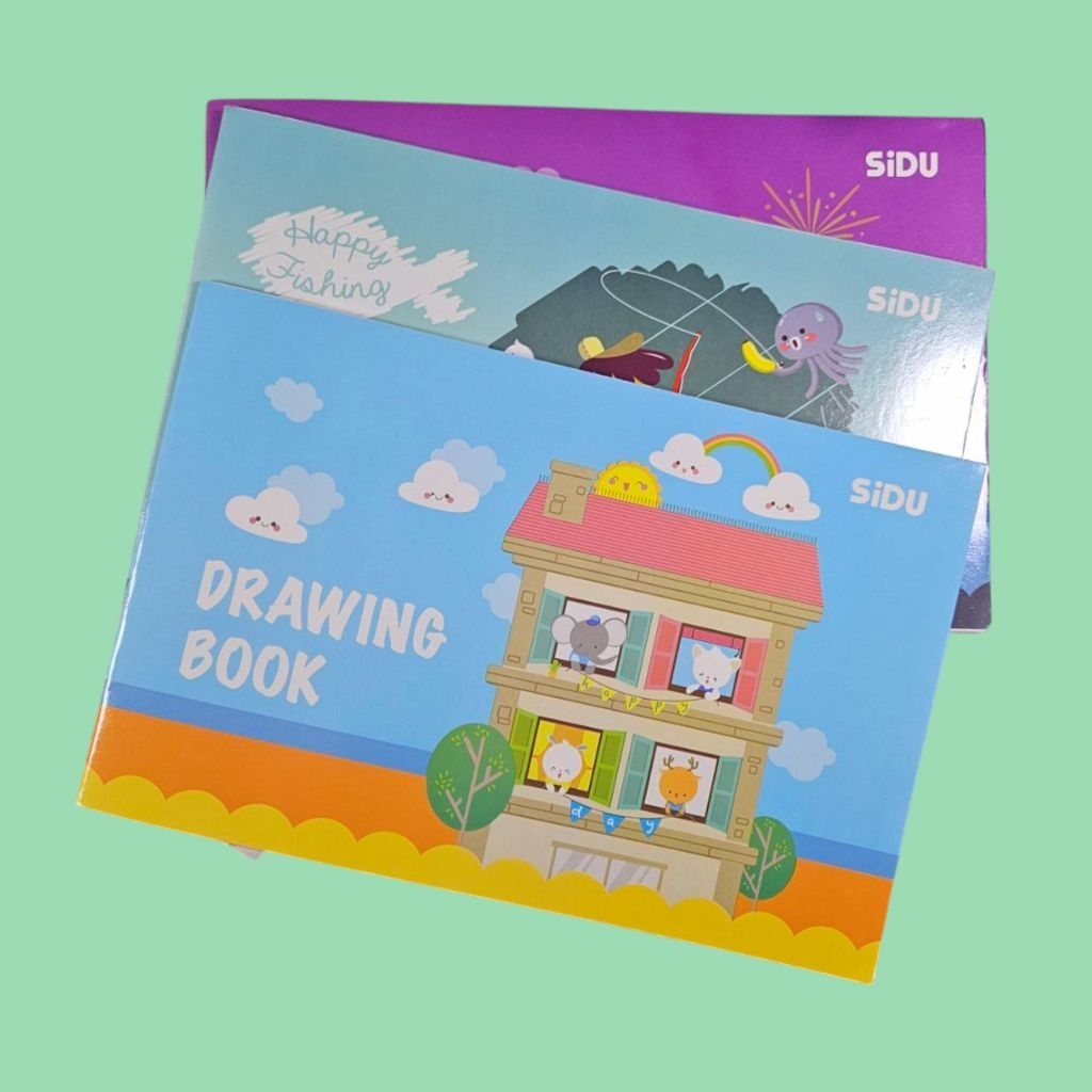 

Buku Gambar Sidu/sinar dunia ukuran A4 per pcs