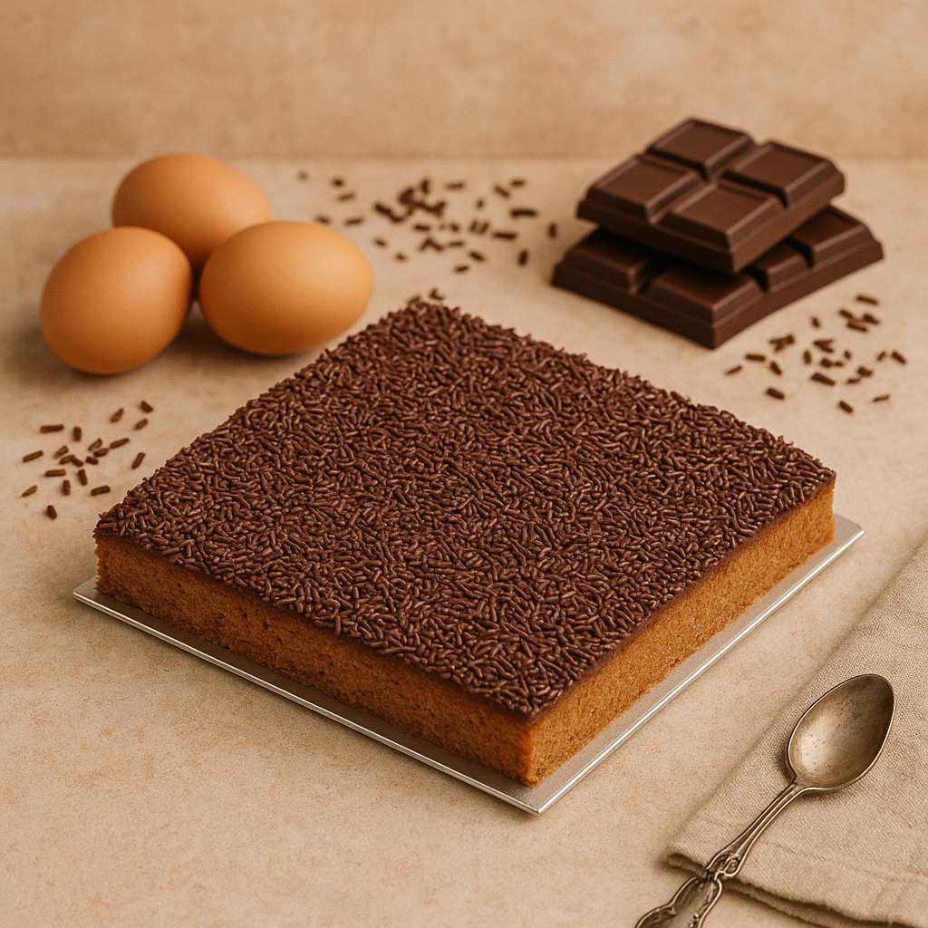 

Bolu Panggang Cake Jadul Coklat Keju 20x20 Packing Box