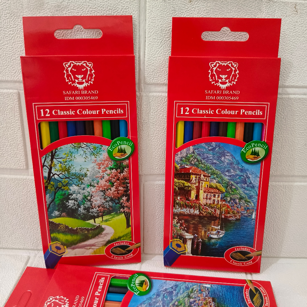 

Pensil Warna Safari 12w Panjang