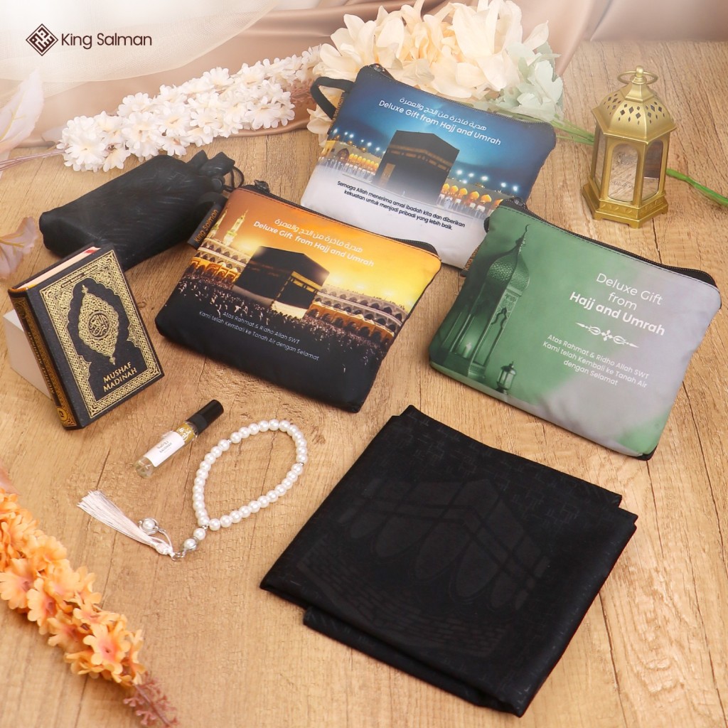 

King Salman - Oleh-Oleh Haji & Umroh MARWAH Prayer Set Pouch Non-Custom