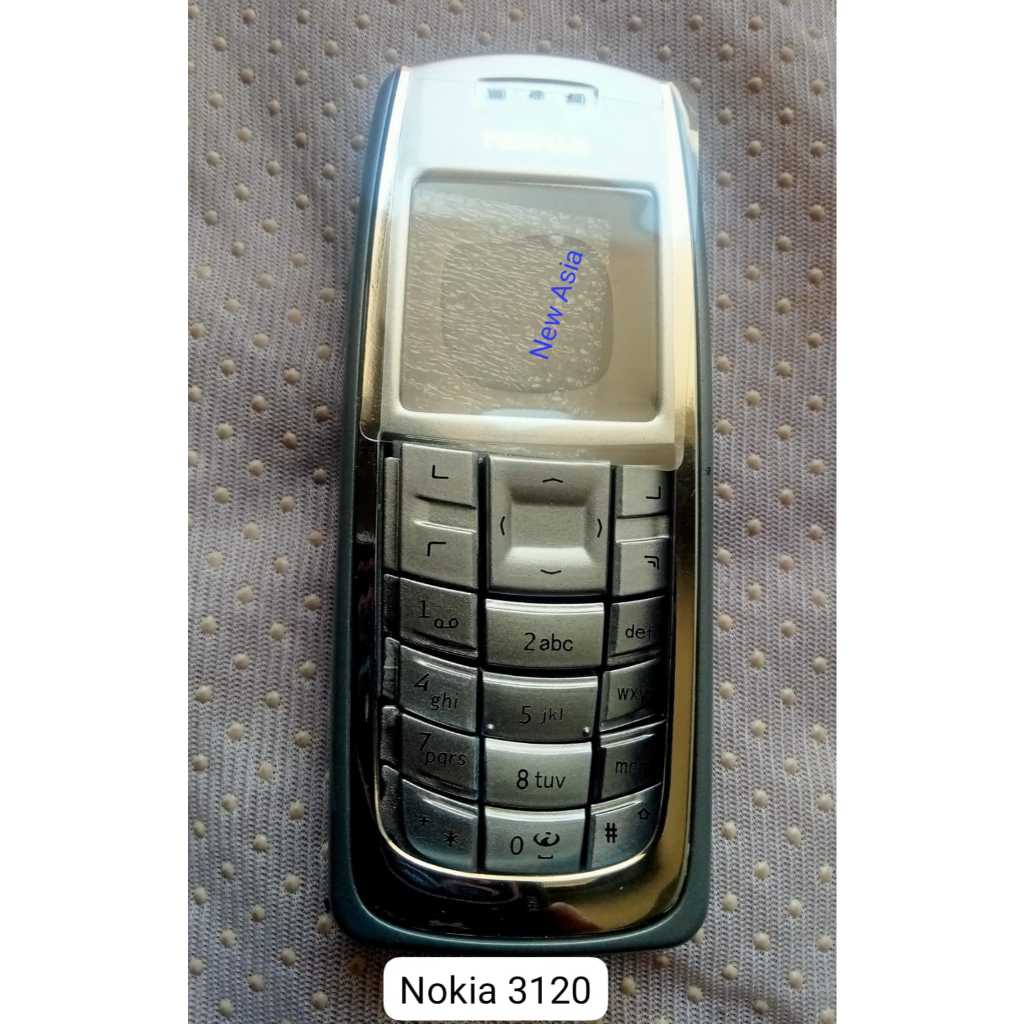 Nokia 3120 Casing Keypad Housing Kesing Cover Middle  Tulang tengah Cs