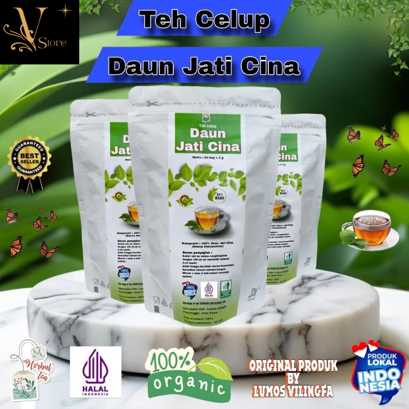 

Teh Daun Jati China isi 20 Bag Teh Celup Jati Cina