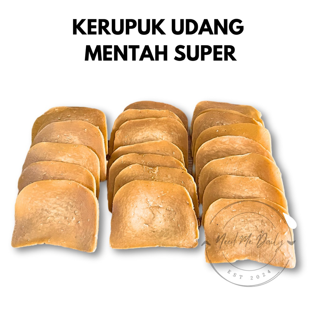 

Kerupuk Udang Mentah Super 100gr 250gr 500gr | Kerupuk Gondang