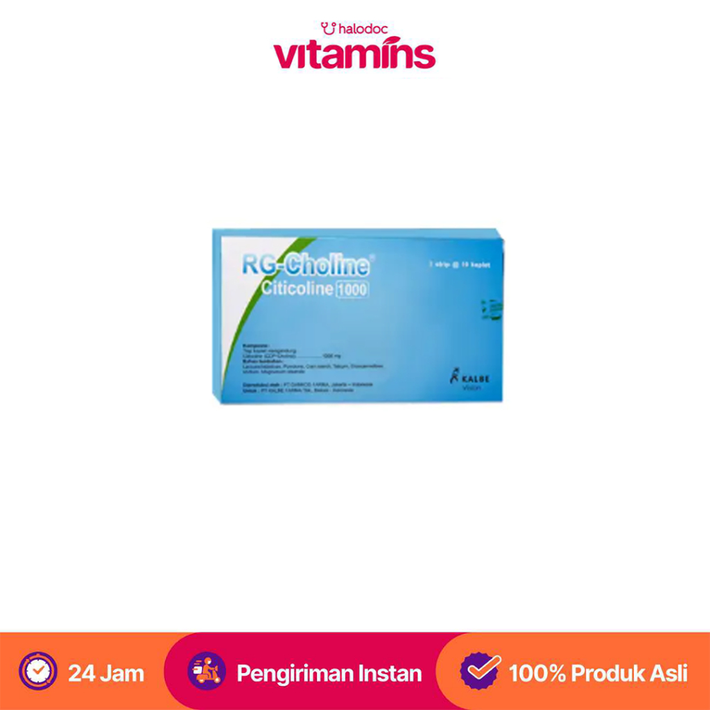 RG-Choline 1000 mg 10 Kaplet