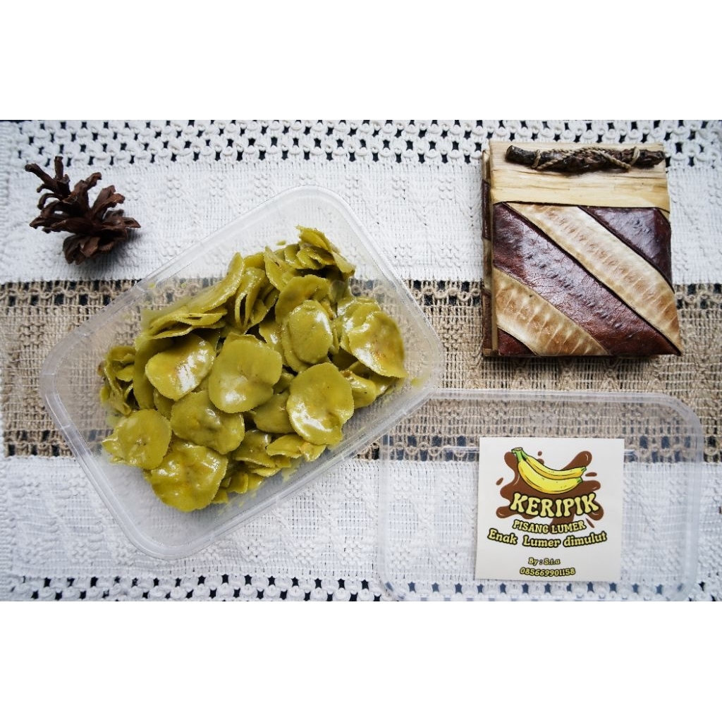 

Keripik Pisang Lumer Matcha