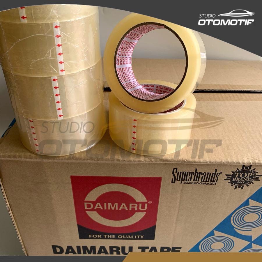 

Daimaru Lakban Bening OPP Tape Selotip 48 mm x 90 Yard 1 Pcs