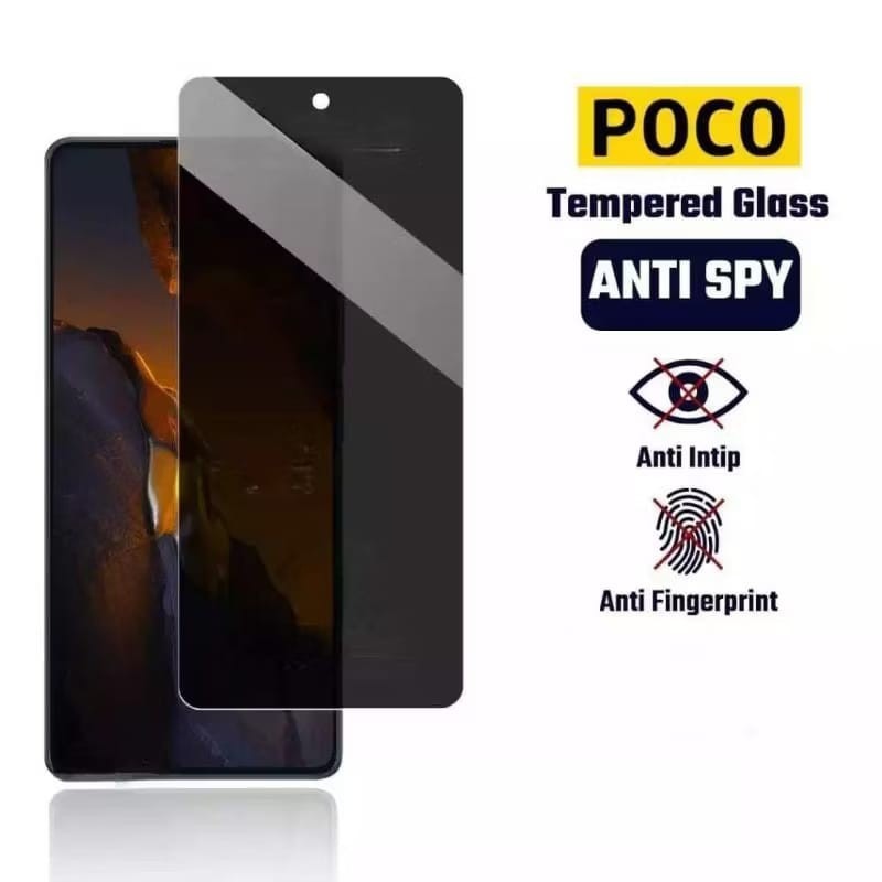 Tempered Glass Anti Spy POCO M2 POCO M2 PRO POCO M3 POCO M3 PRO POCO M3 PRO 5G POCO M4 4G POCO M4 5G