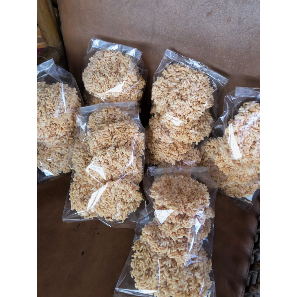 

Rengginang Gurih Goreng Matang Isi 6 Keping besar / 140gr - Ranginang Gurih Cimahi Bandung