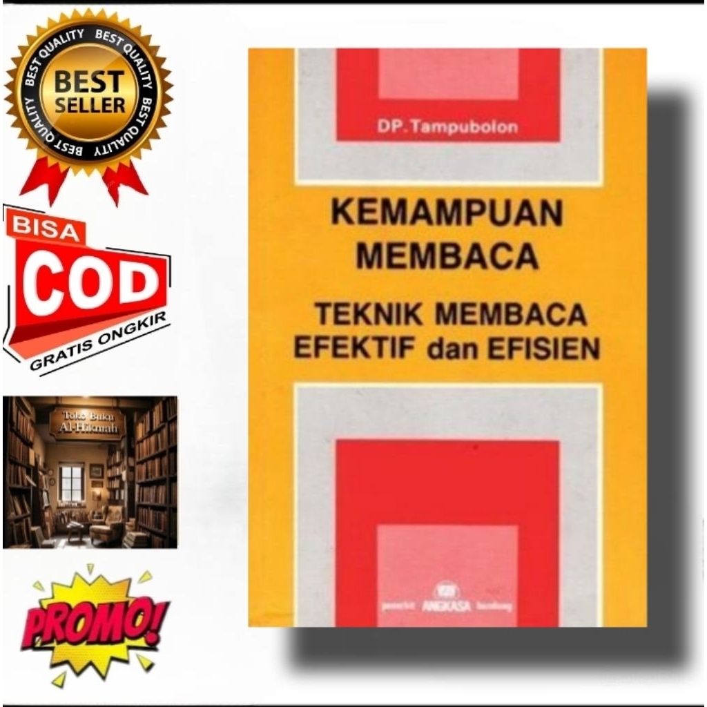Buku KEMAMPUAN MEMBACA TEKNIK MEMBACA EFEKTIF dan EFISIEN - DP. Tampubolon