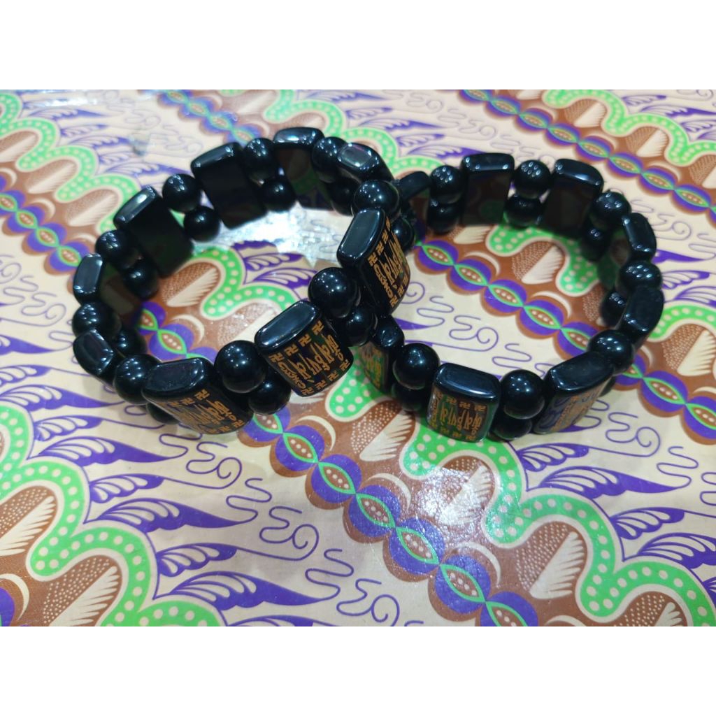 GELANG BATU GIOK WANUTA// GELANG GIOK KHAS KALIMANTAN// OLEH OLEH KALIMANTAN