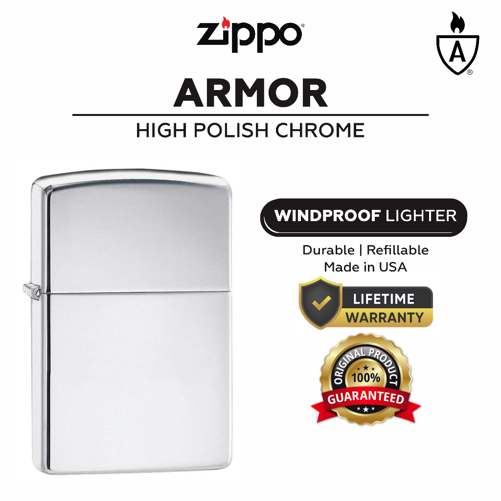 Zippo 167, Armor High Polish Chrome