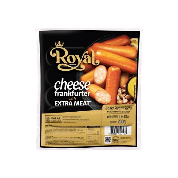 

Belanja Nyaman Belfoods Royal Cheese Frankfurter Sausage 2 Gr