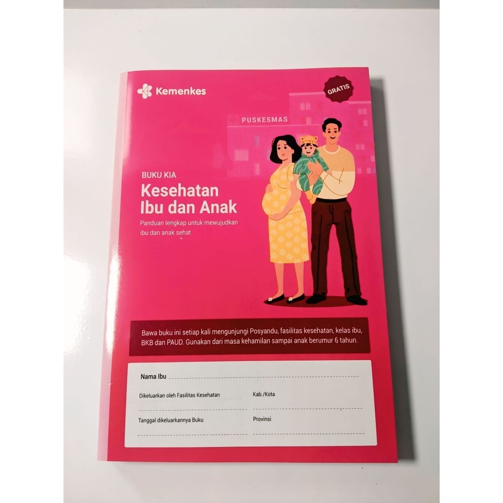 

buku KIA Jumbo cetakan 2024(binding lem/tanpa staples) + stiker p3