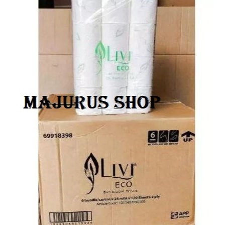 OJEK-[Paket 1DUS]-Tissue LIVI Roll Thailand 170s (Tisu Roll)/Livi Eco bathroom