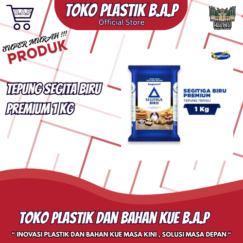 

Terigu Segitiga Biru 1kg - Tepung Terigu Segitiga Biru - Tepung Terigu Premium