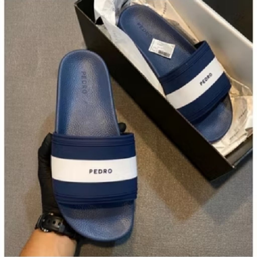 Sandal slip slop casual distro terbaru sendal pedro original free box