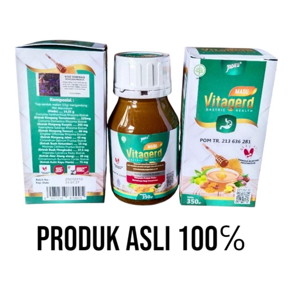 

Madu vitagerd asli 350gr