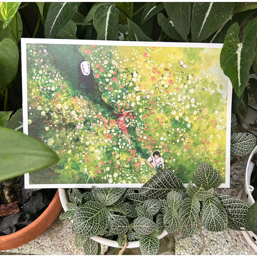 

Art Print Ghibli Ukuran A3/A4/A5 atau Gold Emboss