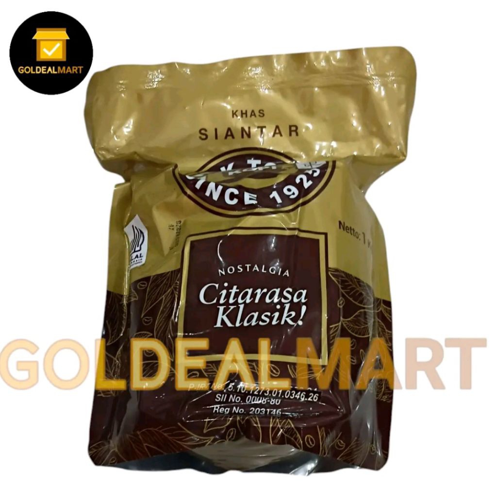 

Bubuk kopi khas Pematang Siantar Premium NOSTALGIA Citarasa Klasik ! pouch bag 1kg