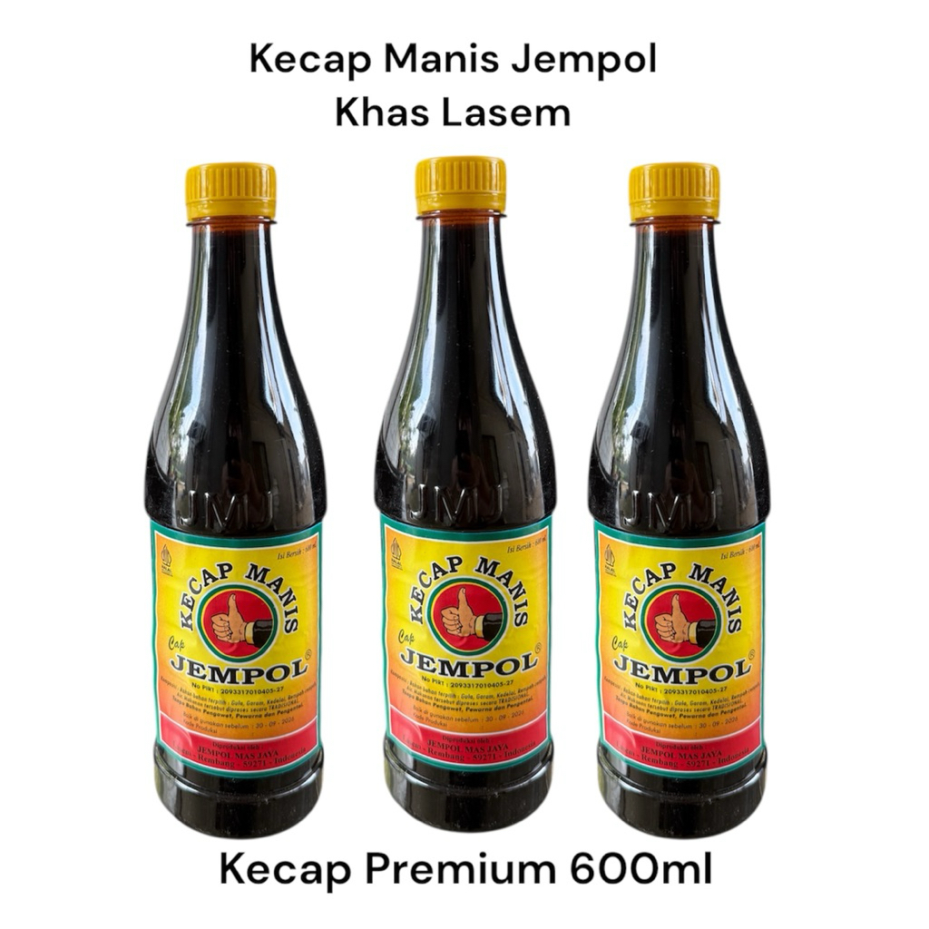 

Kecap Manis Jempol Khas Lasem 600ml